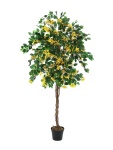 Bougainvillea, Kunstpflanze, gelb, 180cm