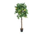 EUROPALMS Lemon tree, artificial plant, 150cm