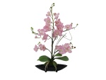 Orchideen-Arrangement (EVA), künstlich, lila