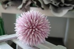 EUROPALMS Succulent Ball (EVA),artificial plant, pink, 20cm