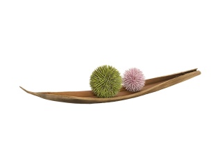 Sukkulenten Kugel (EVA), Kunstpflanze, rosa, 16cm