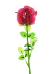 EUROPALMS Crystal rose, burgundy, artificial flower, 81cm...
