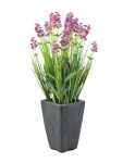 EUROPALMS Lavender, artificial plant, rose, in pot, 45cm