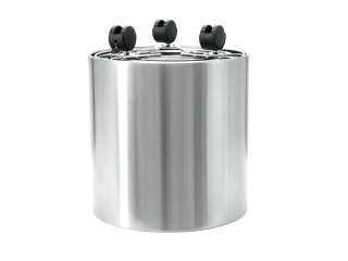 EUROPALMS STEELECHT-30, stainless steel pot, Ø30cm