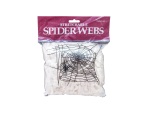 Halloween Spinnennetz weiß 100g