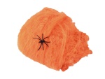 Halloween Spinnennetz orange 20g