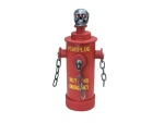 EUROPALMS Halloween Feuerhydrant, 28x13x13cm