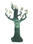 EUROPALMS Halloween ghost tree 170cm