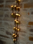 EUROPALMS Torfmyrte-Zweige, mit LEDs, 180cm