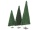 EUROPALMS Tannenbaum, flach, dunkelgrün, 150cm