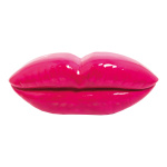 Lippen 3D, aus Styropor Größe:60x23x12cm Farbe: pink