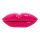 Lèvres 3D, mousse synthétique     Taille: 60x23x12cm    Color: rose