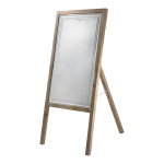 A-board with steel plate, wooden frame 105x48cm Color:...