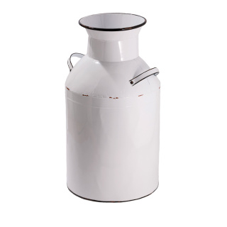 Milk churn with 2 handles made of sheet metal - Material: Ø 23cm opening - Color:  - Size: 60x33cm