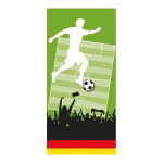 Banner »Football 3« fabric 180x90cm Color: multicoloured
