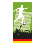 Banner »Football 3« paper 180x90cm Color: multicoloured