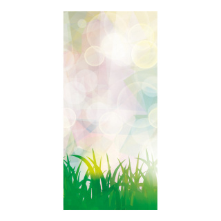 Banner "Grass Abstract" fabric - Material:  - Color: multicoloured - Size: 180x90cm