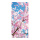 Motif imprimé "Cerisiers en fleurs" papier  Color: rose/bleu Size: 180x90cm