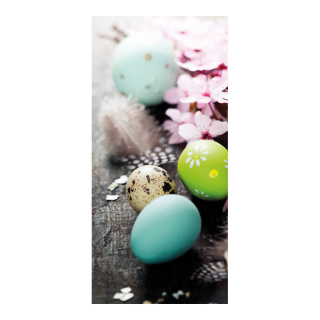 Banner "Soft Easter" fabric - Material:  - Color: multicoloured - Size: 180x90cm