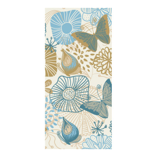 Banner "Retro Flowers" fabric - Material:  - Color: multicoloured - Size: 180x90cm
