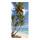 Motif imprimé "Palmiers sur la plage" papier  Color: nature Size: 180x90cm