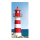 Banner "Lighthouse" fabric - Material:  - Color: red/white - Size: 180x90cm