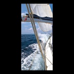 Banner "Sailing" fabric - Material:  - Color:...
