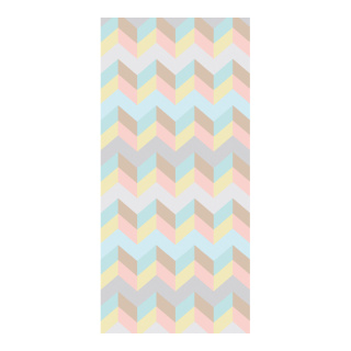Banner "Graphic Pattern" fabric - Material:  - Color: multicoloured - Size: 180x90cm