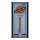 Banner "Thermometer" fabric - Material:  - Color: blue/multicoloured - Size: 180x90cm