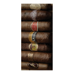 Motivdruck Zigarren, Stoff, Größe:180x90cm,  Farbe:...
