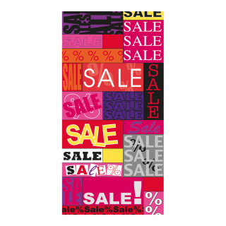 Banner "Pop SALE" fabric - Material:  - Color: multicoloured - Size: 180x90cm