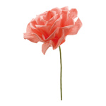 Rose head, made of foam,  Size:;Ø30cm Color:peach-coloured