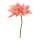 Dahlia flower head, with 27cm stem,  Size:;Ø30cm Color:peach-coloured