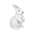Rabbit standing 31cm Color: white