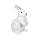 Hase stehend     Groesse: 31cm - Farbe: weiss