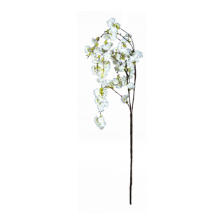 Branche de cerisier en fleur      Taille: 90 cm    Color: blanc