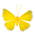 Schmetterling Drahtrahmen mit Papier Größe:90cm Farbe:...