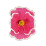 Blüte, aus Papier, Größe: Ø45cm Farbe: pink/weiss