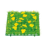 Grass tile "Buttercups"  - Material: PVC...