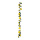 Rosengirlande 24-fach     Groesse: 180cm - Farbe: gelb