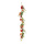 Flower garland with flowers and grass 150cm, Ø15cm Color: multicoloured
