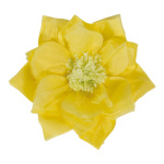 Paper flower with hanger - Material:  - Color: yellow -...