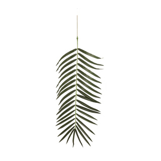 Palm leaf with stem     Size: 115cm    Color: green