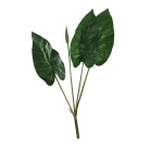 Calla-Lilienblätter 4-fach     Groesse: 76cm - Farbe: grün