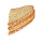 Bread slices 3 pcs. in plastic bag     Size: 17x9cm    Color: brown