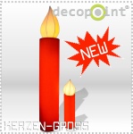 Design Candle 2500 Standing Candle Indoor