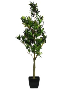 Steineibe, Kunstpflanze, 90cm