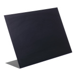 L-Aufsteller Kunststoff Abmessung: 15x21cm Farbe: schwarz #