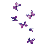 Schmetterlinge mit Clip 6Stck./Box, Flügel aus...