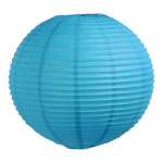Lantern,  paper, Size:;Ø 60cm, Color:light blue